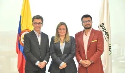 Billy Escobar Pérez, Supersociedades; Cielo Rusinque, Superindustria, y Luis Carlos Leal, Supersalud. 