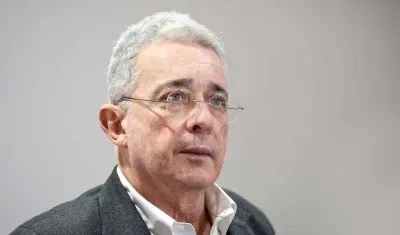 El expresidente Álvaro Uribe.