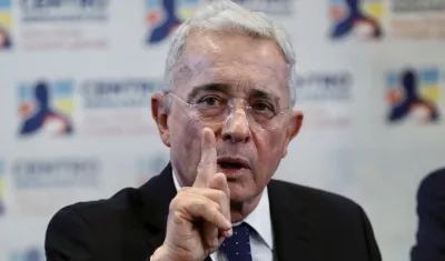 Álvaro Uribe Vélez.