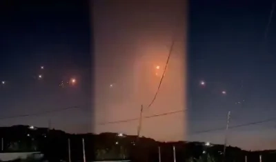 Lanzamiento de "docenas" de drones desde Irán a territorio de Israel