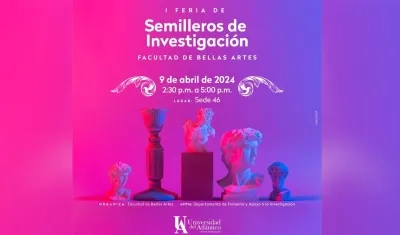 Semilleros de Investigación de la Facultad de Bellas Artes.
