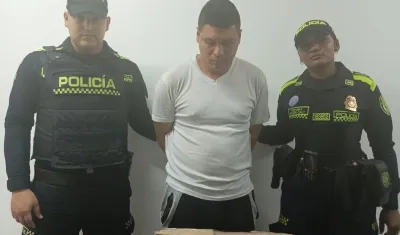 Jean Pierre Cardozo Padilla, presunto feminicida capturado. 