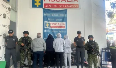 El Cuerpo Técnico de Investigación y el Ejército Nacional fueron los encargados de realizar las capturas.