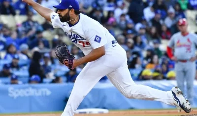 Nabil Crismatt ganó un juego con los Dodgers el pasado 31 de marzo. 