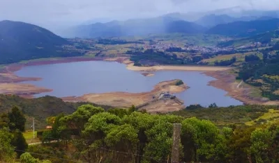 Embalse San Rafael, ubicado en La Calera.