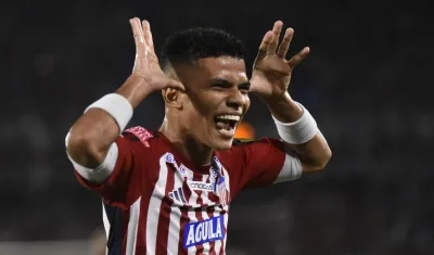 José Enamorado, autor de un gol antológico ante Once Caldas. 