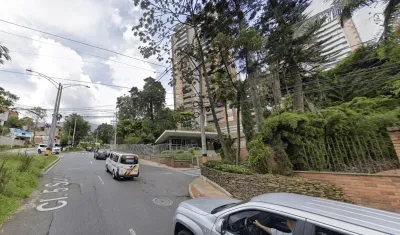 En este sector de El Poblado fue hallado sin vida el ciudadano norteamericano