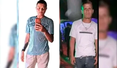 Jeiner de la Rosa Reales y Ronaldo Marenco Escorcia.