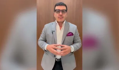 Diego Henao, abogado defensor de Nicolás Petro. 