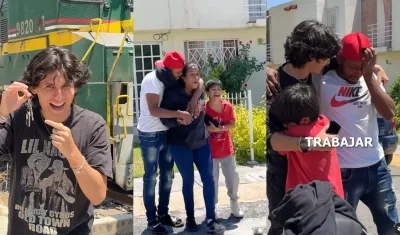 El influencer Alexis Omman regaló una casa.