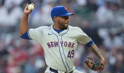 Julio Teherán disputó un solo juego con los Mets de Nueva York.