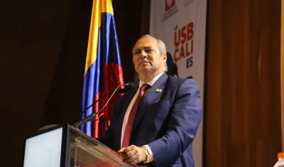 Iván Name Vásquez, presidente del Senado de la República. 