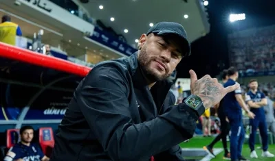 Neymar, delantero brasileño del Al Hilal saudí.