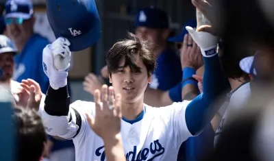 Shohei Ohtani llegó a cinco jonrones en la temporada con los Dodgers.