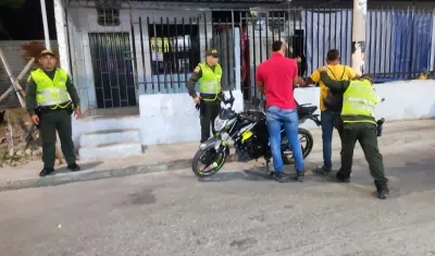 Foto referencia de operativos de control de la Policía de Santa Marta