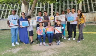 Integrantes del Programa de Arte y Arteterapia.