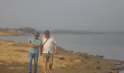 Expertos analizaron la calidad de la arena y del agua en las playas de Puerto Mocho