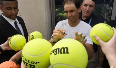 Rafael Nadal debutará este martes contra el italiano Flavio Colbolli.