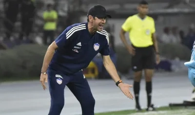 Arturo Reyes, director técnico del Junior. 