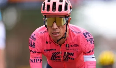 Rigoberto Urán, ciclista colombiano. 
