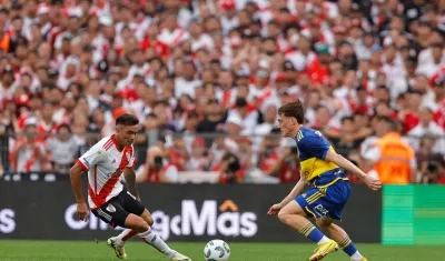 El último Superclásico River-Boca disputado en el Más Monumental. 