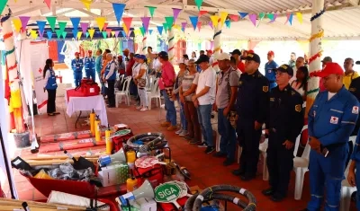El simulacro lo lidera la Cruz Roja Colombiana Seccional Atlántico.