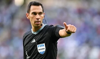 Facundo Tello, árbitro internacional argentino. 