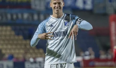 El costarricense Juan Pablo Vargas le dio la victoria de Millonarios sobre el Pasto.