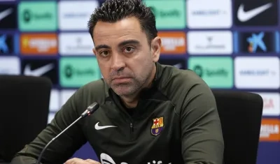 Xavi Hernández, entrenador del Barcelona. 