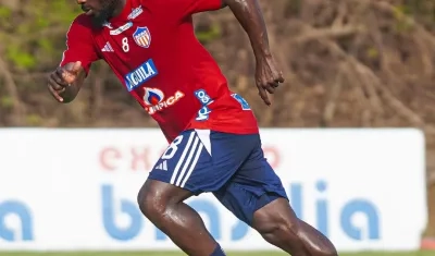 El mediapunta Yimmi Chará aspira a aportar su cuota de desequilibrio contra Universitario. 