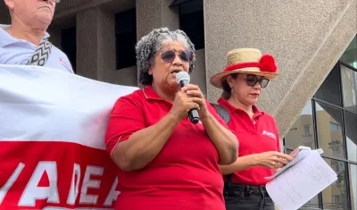 La presidenta de la Adea, Marinelda Salas. 