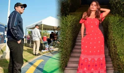 Alejandro Char y Sofía Vergara.