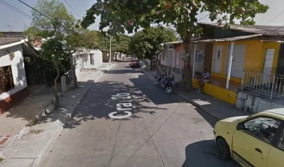 Sector del barrio Las Américas donde ocurrió el hecho. 