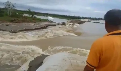 Boquete de 'Caregato' otra vez abierto. 