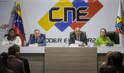 Consejo Nacional Electoral de Venezuela.