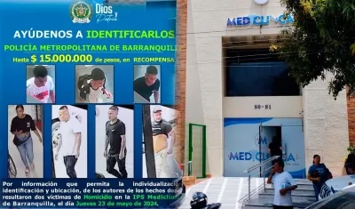Con un cártel las autoridades buscan identificarlos. 