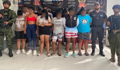 Capturados tras los operativos del Ejército y el CTI de la Fiscalía. 