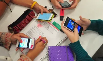 Uso de celulares en el colegio. 