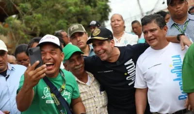 El Alcalde de Barranquilla, Alex Char.