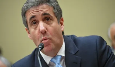 Michael Cohen, exabogado de Donald Trump. 