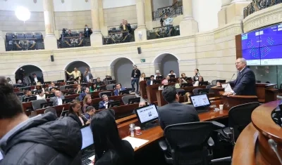 Plenaria del Senado.