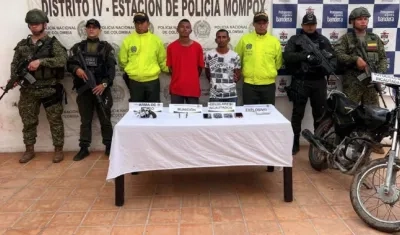 Diego Camargo Blanco y Wilber Manuel Ruiz Moreno.