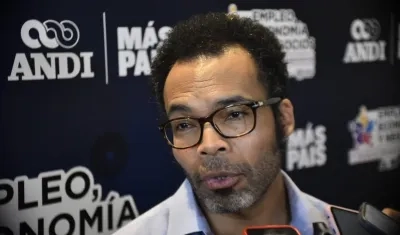 El vicepresidente jurídico de la Andi, Alfonso Palacios.