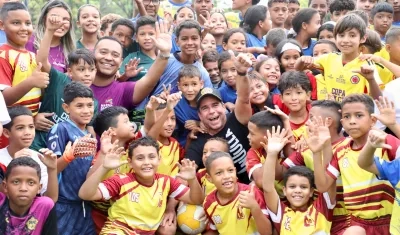 El Alcalde de Barranquilla, Alex Char.