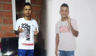 Deimar Barrios y Dylan Petro.