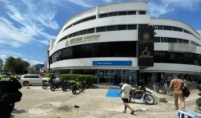 Banco Caja Social de la calle 72 con carrera 43. 