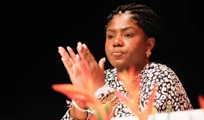 La Vicepresidenta Francia Márquez.