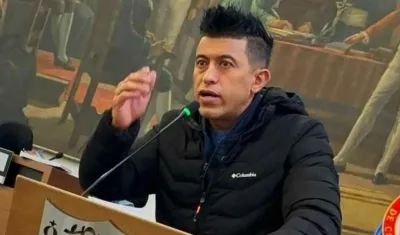 Concejal de Bogotá, Julián Forero.