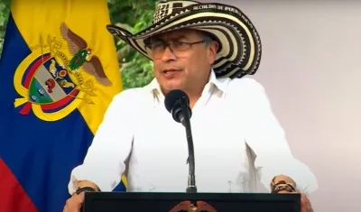 Presidente Gustavo Petro. 