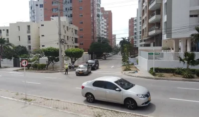 Cambio de sentido vial.